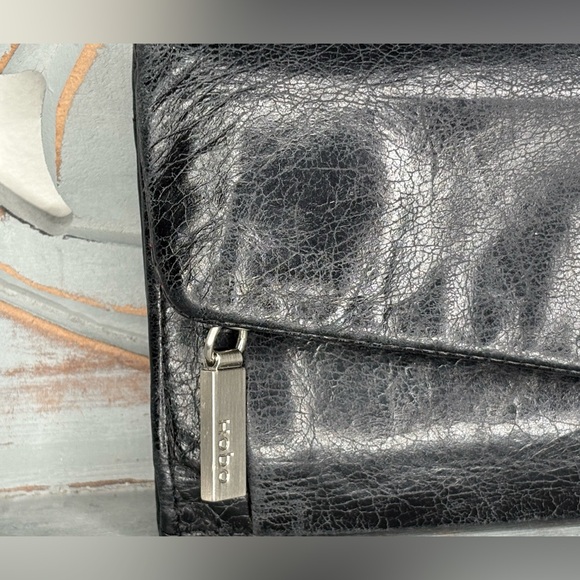 HOBO Black Leather Clutch - Picture 3 of 13